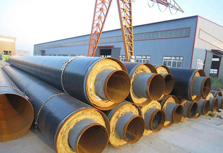 鋼套鋼保溫管保溫結(jié)構(gòu)